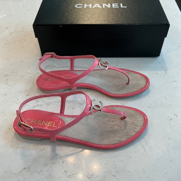 Chanel Sandals 35.5 - Picture 3 of 6